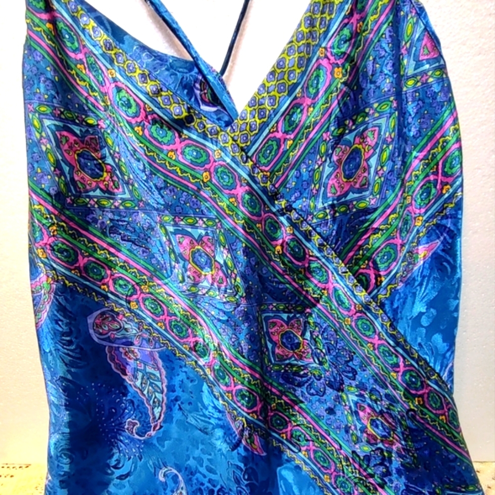 Vintage 1989 Inner Most embossed nightie Paisley